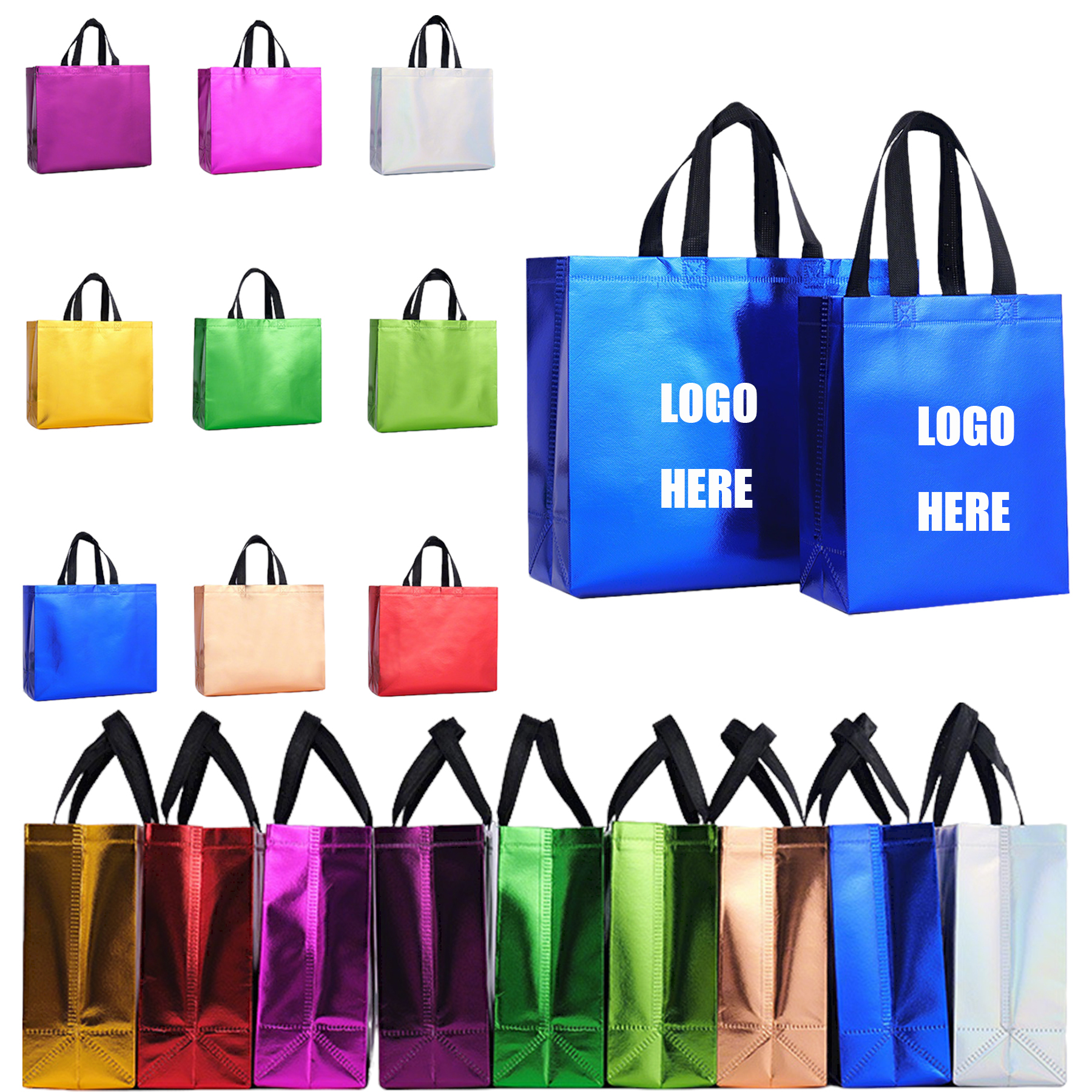 Eco-Chic Laser Film Tote Bag