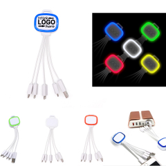 Four-in-one Multi-function Data Cable