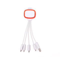Four-in-one Multi-function Data Cable