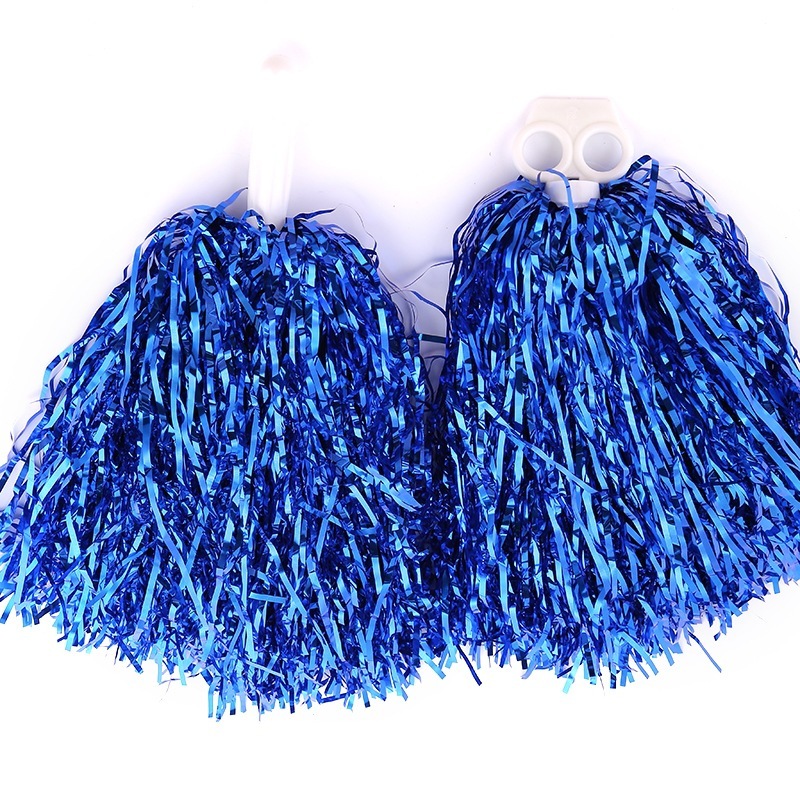 Cheerleading Metallic Foil Cheer Pom Poms