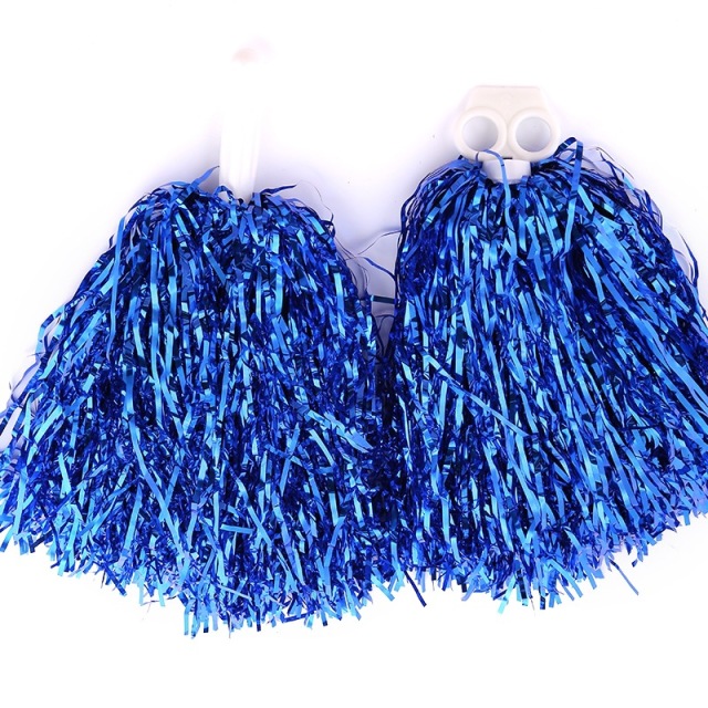 Cheerleading Metallic Foil Cheer Pom Poms
