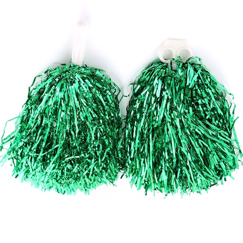 Cheerleading Metallic Foil Cheer Pom Poms