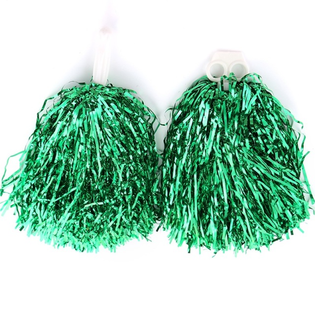 Cheerleading Metallic Foil Cheer Pom Poms