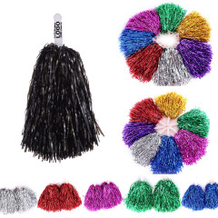 Cheerleading Metallic Foil Cheer Pom Poms