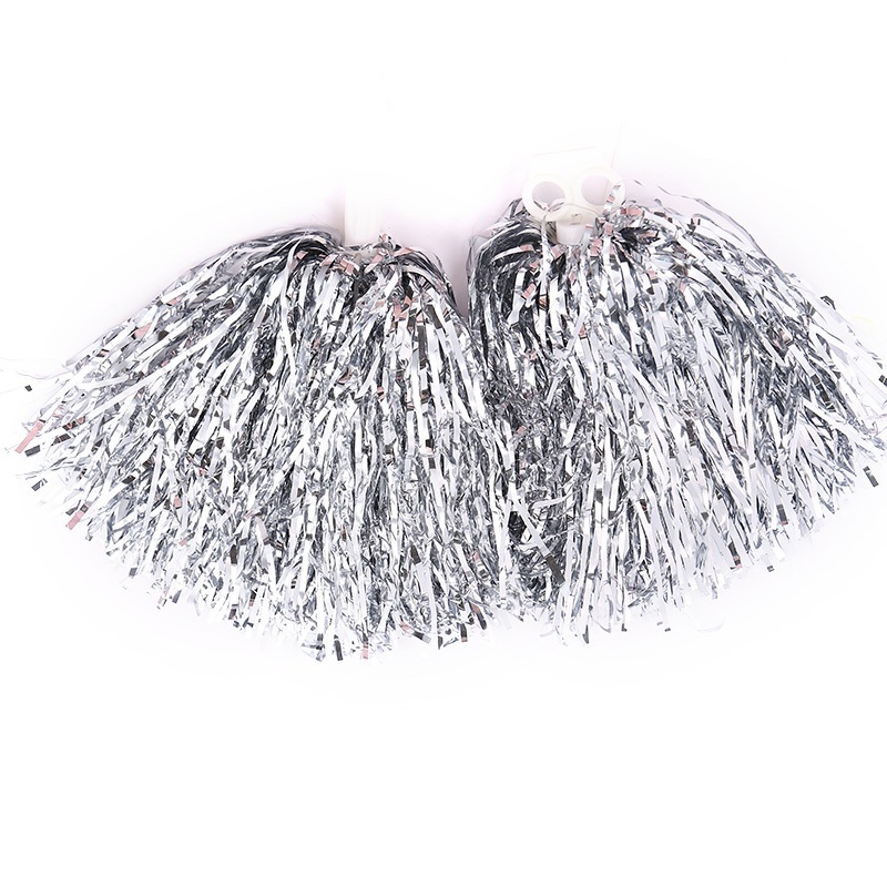 Cheerleading Metallic Foil Cheer Pom Poms