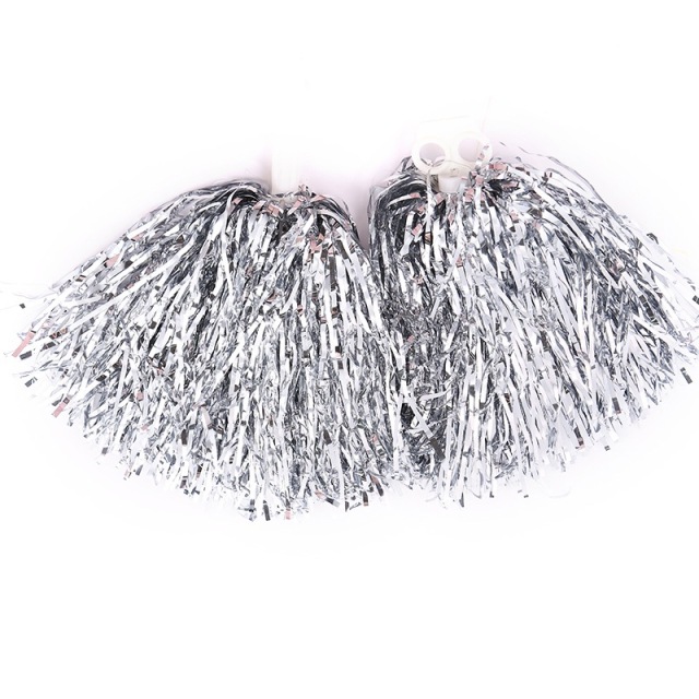 Cheerleading Metallic Foil Cheer Pom Poms