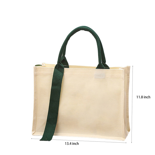 Handheld Canvas Tote Bag