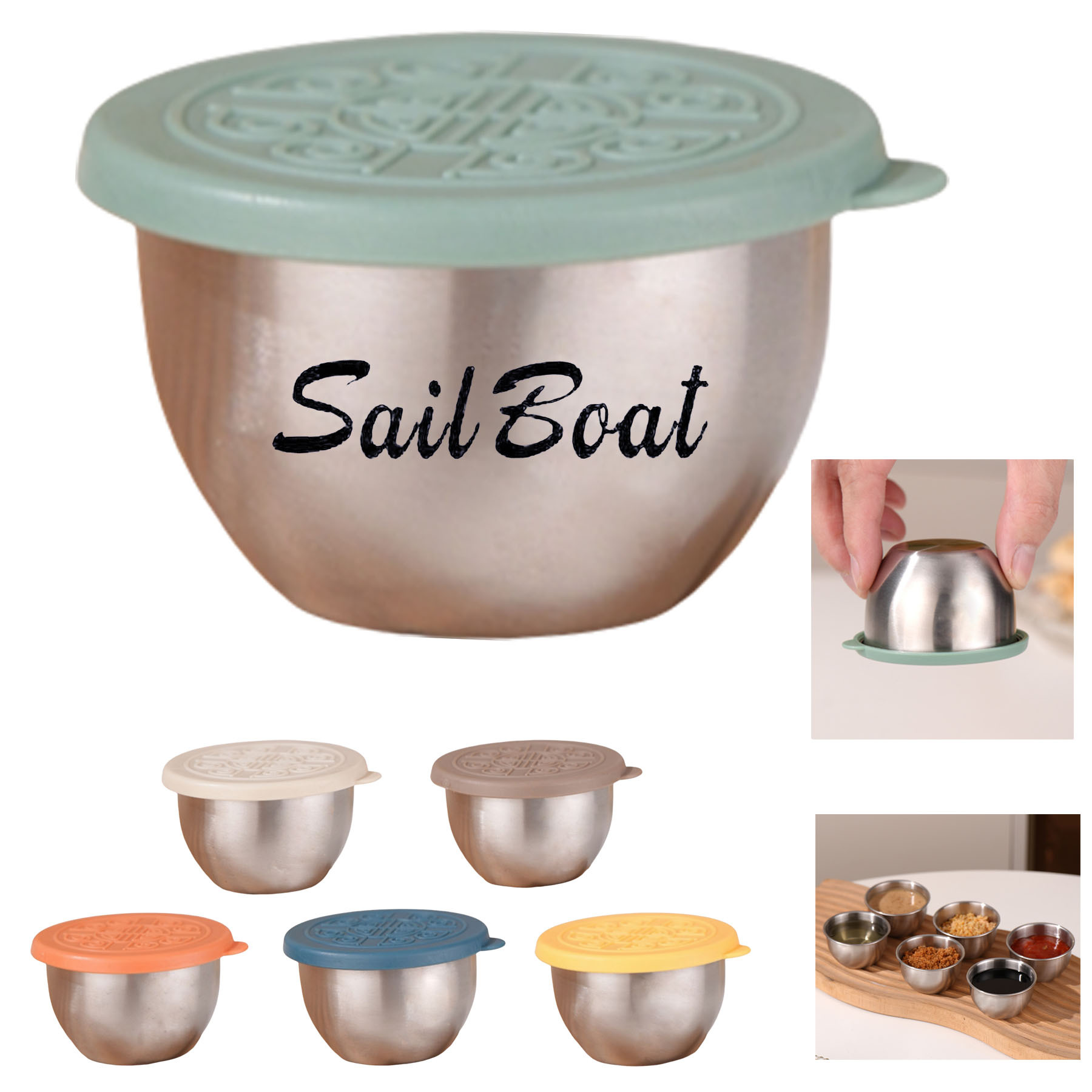 Mini Portable Sauce Cup