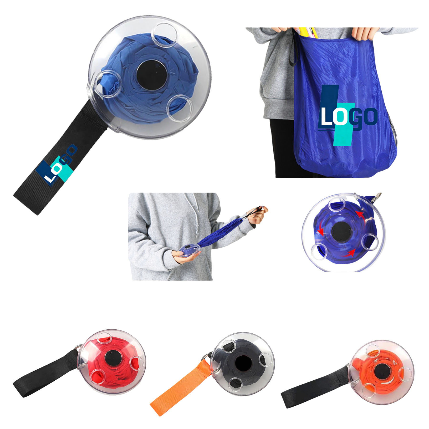 Small Disc Folding Bag