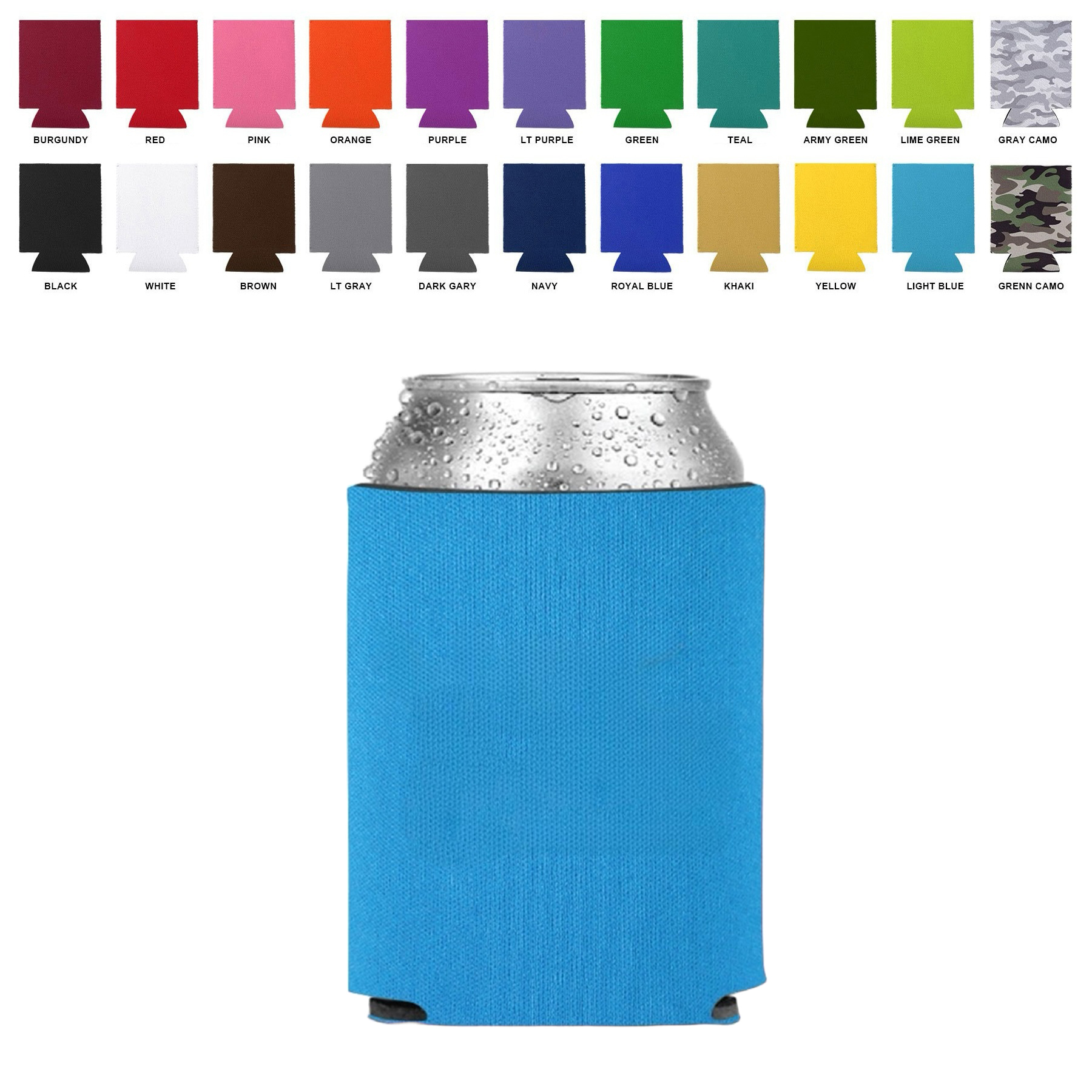 12oz Neoprene Insulated Can Sleeve
