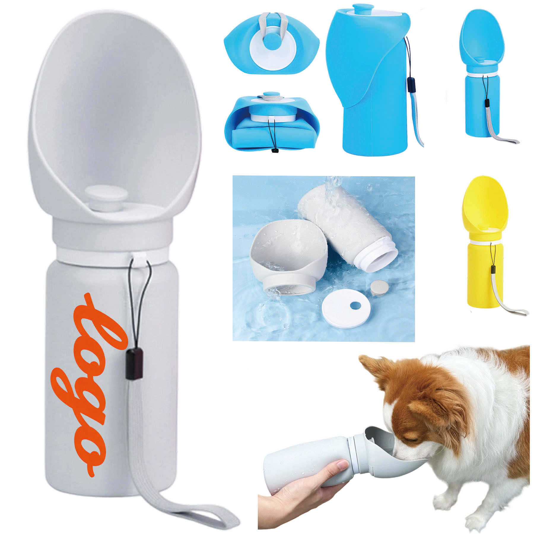 19Oz pet water bottle