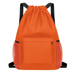 Oxford Cloth Drawstring Backpack
