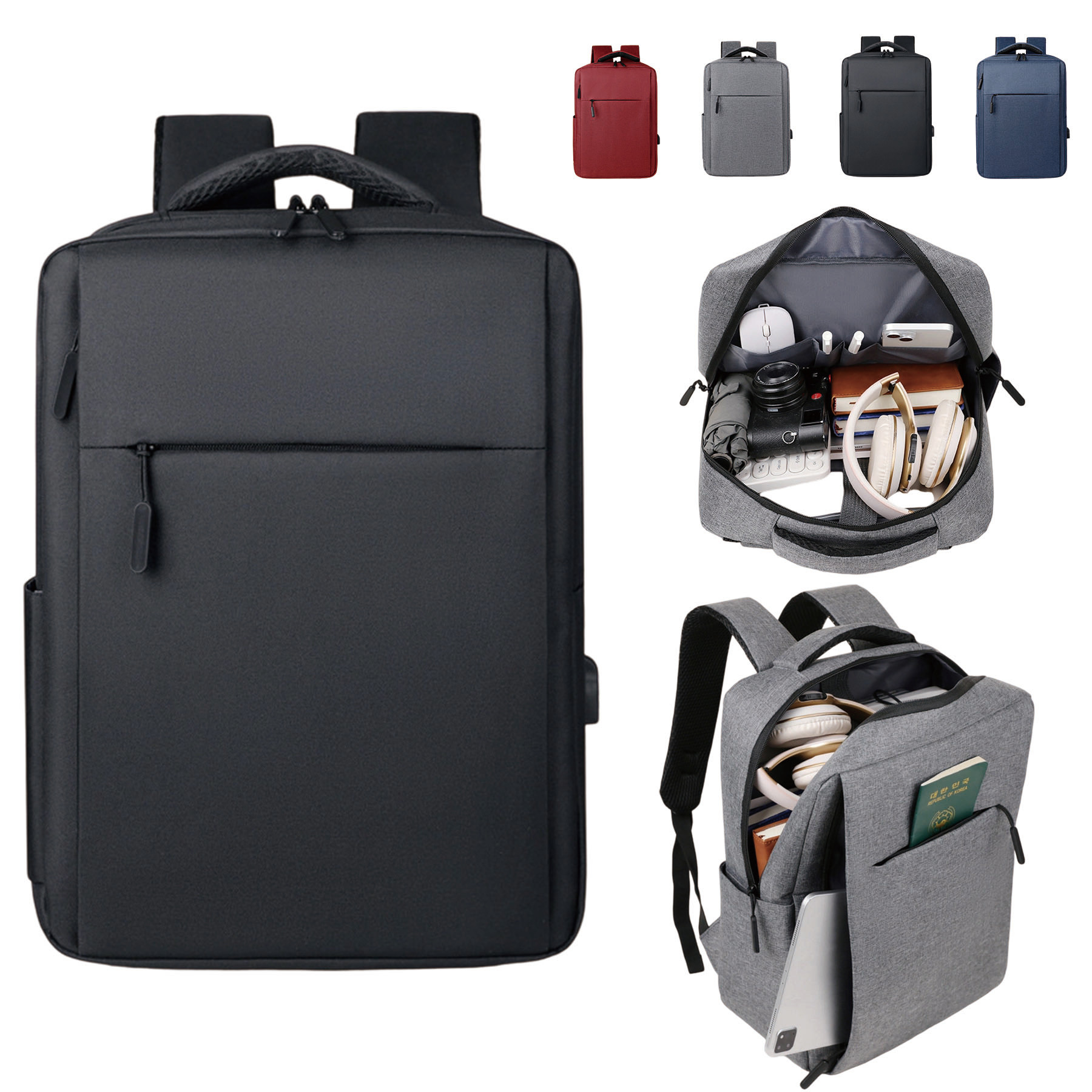 Durable Water-Resistant Computer Bag with Smart Storage