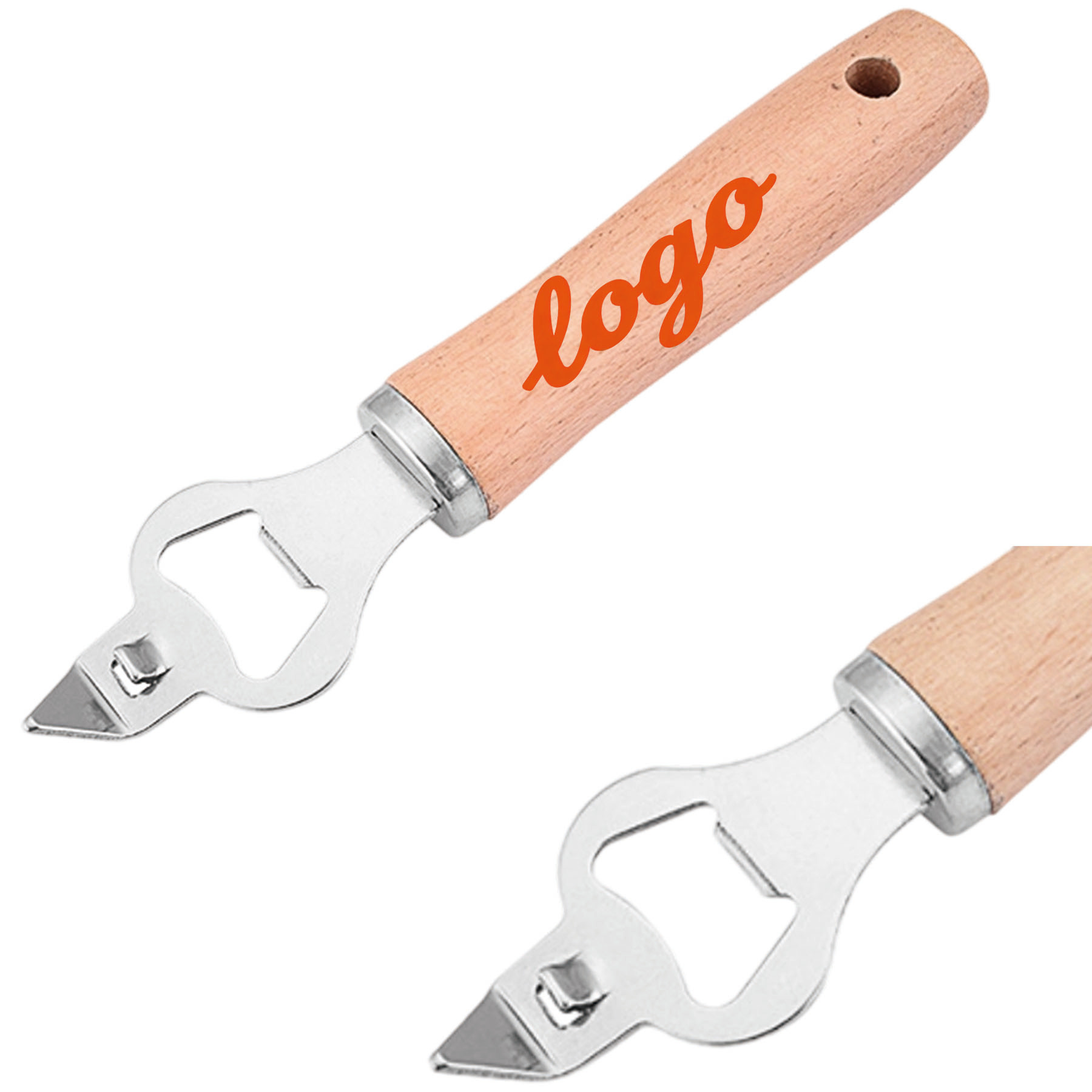 Wooden Handle Bottle Opener