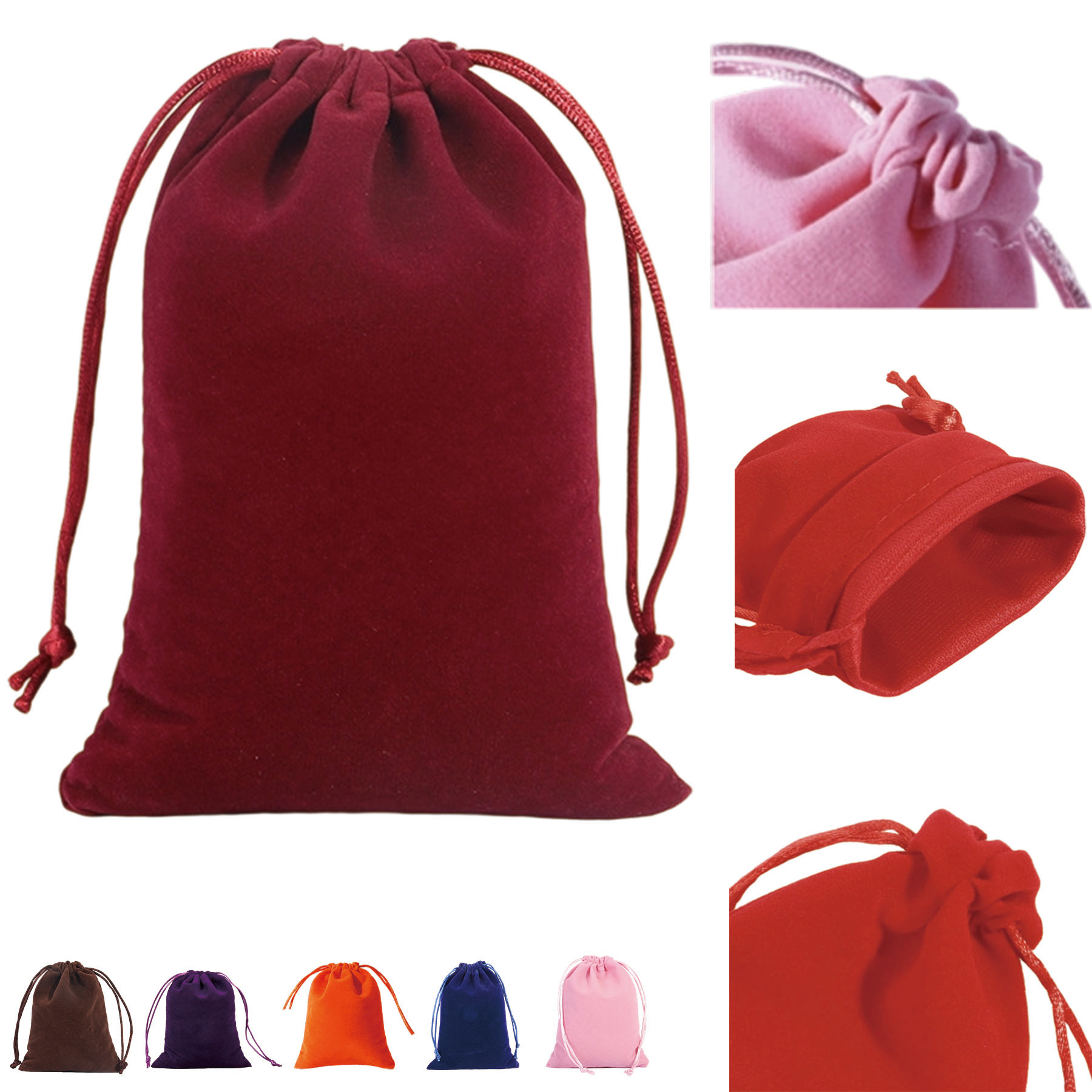 Velvet Drawstring Gift Bag