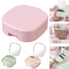 Storage Case With Comb And Mirror