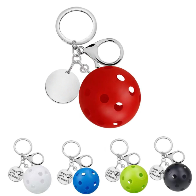 Pickleball Keychain