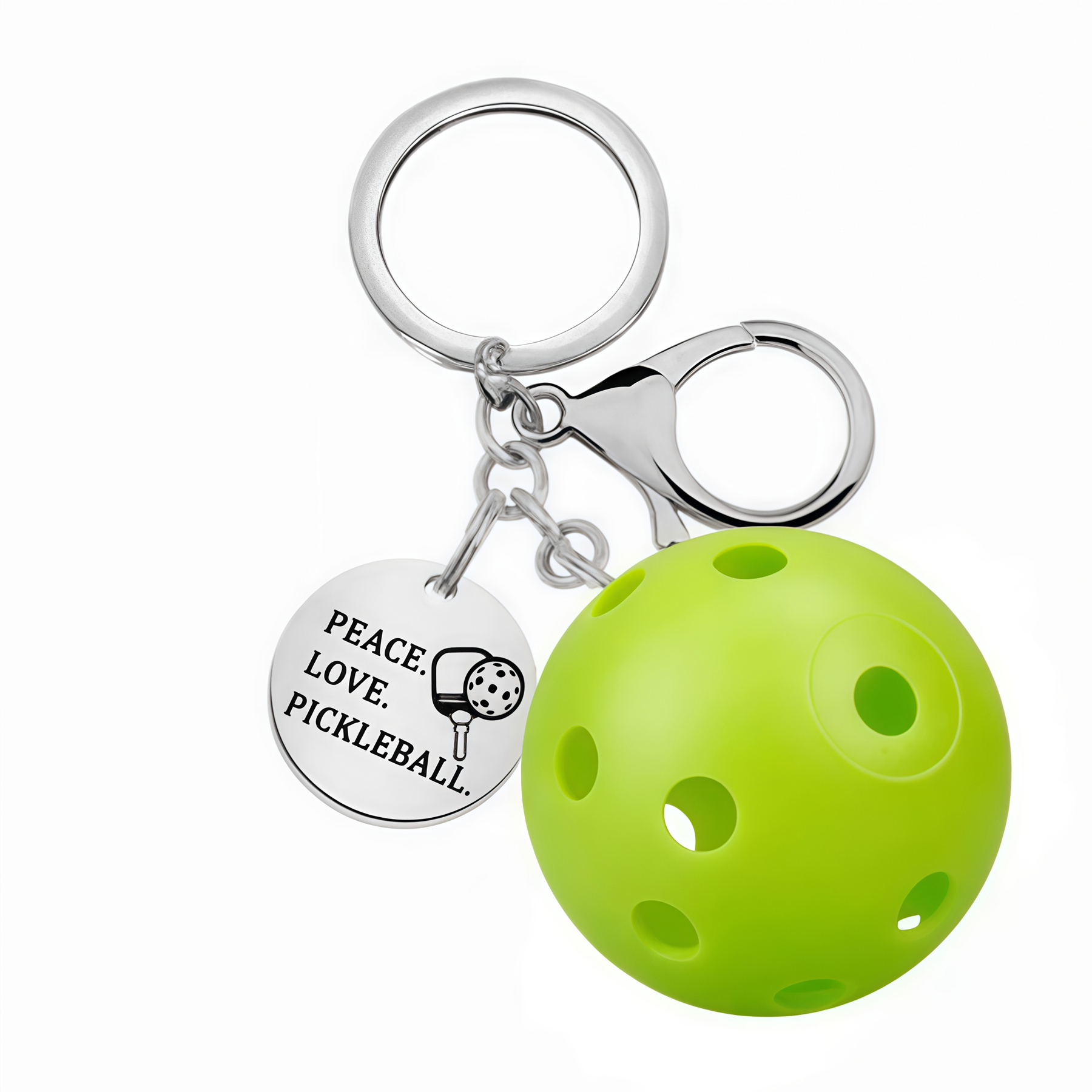 Pickleball Keychain