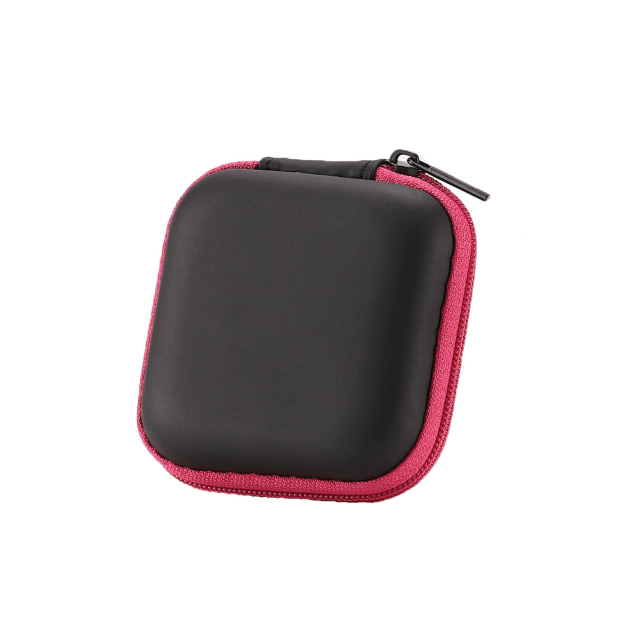 Zipper Square Digital Headphone Bag