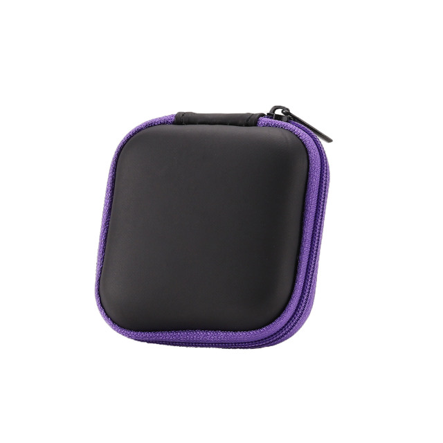 Zipper Square Digital Headphone Bag
