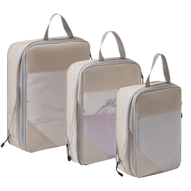 Three Pieces Travel Storage Bag Set