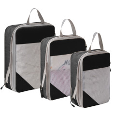 Three Pieces Travel Storage Bag Set