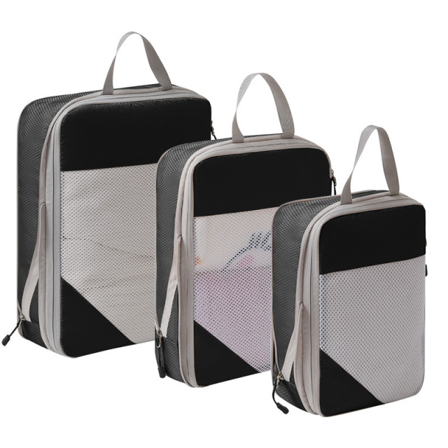 Three Pieces Travel Storage Bag Set
