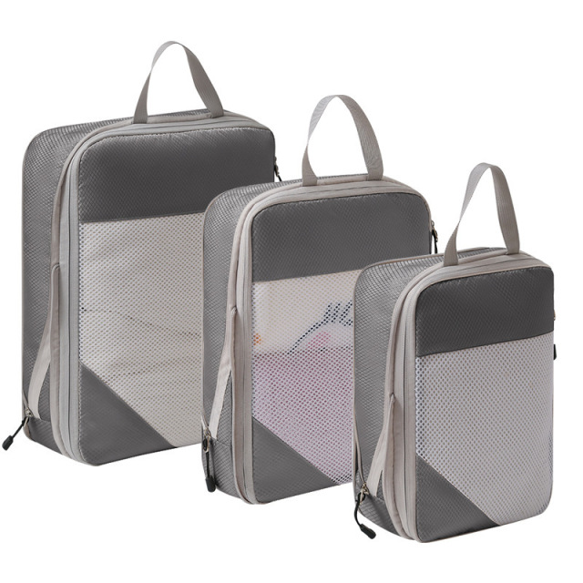 Three Pieces Travel Storage Bag Set
