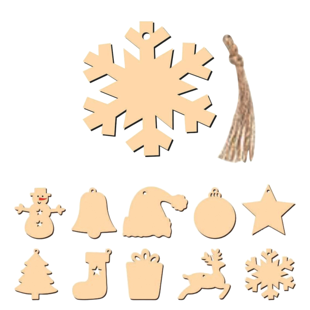 Christmas Wooden  Ornaments