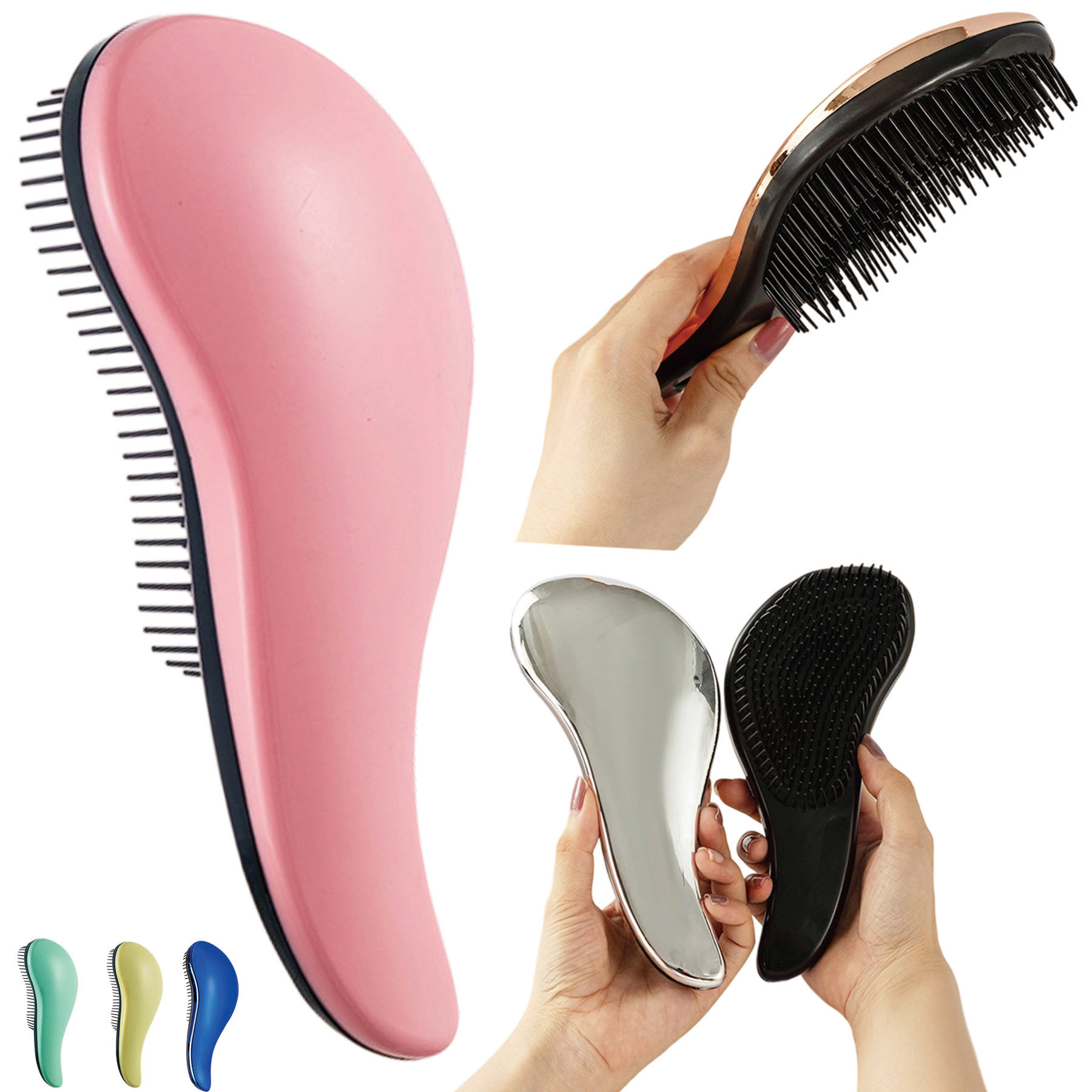 Smooth hair comb
