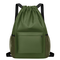 Oxford Cloth Drawstring Backpack