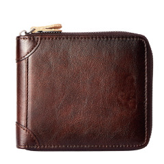 Genuine Cowhide Retro Wallet