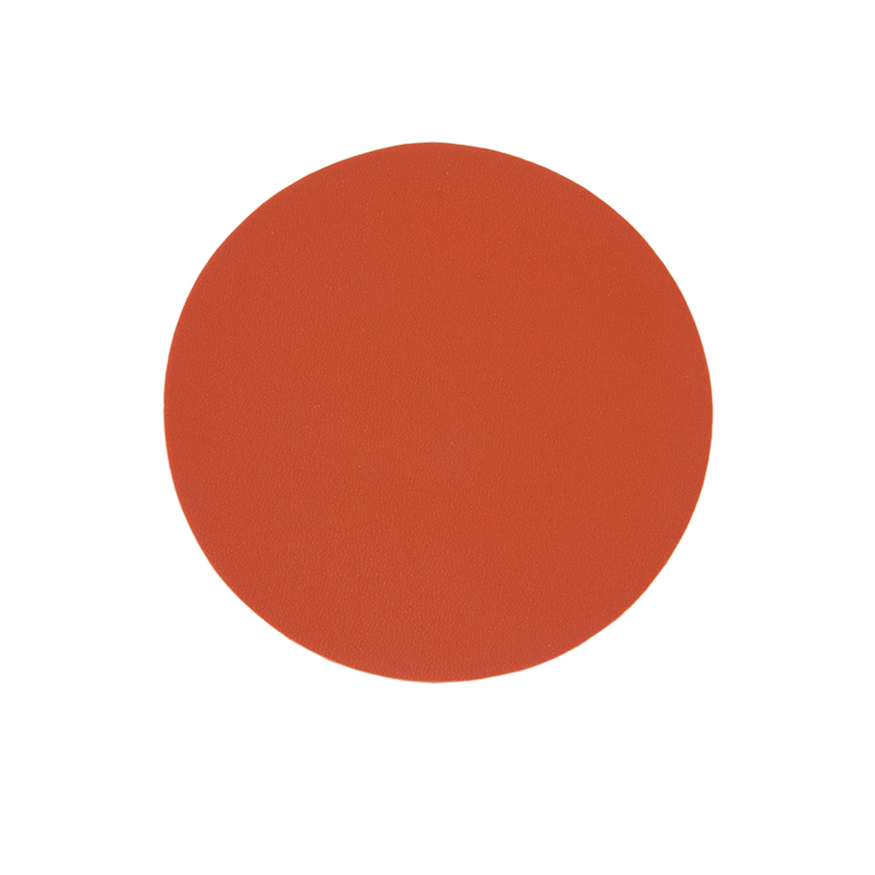 4'' Round Coaster Leather