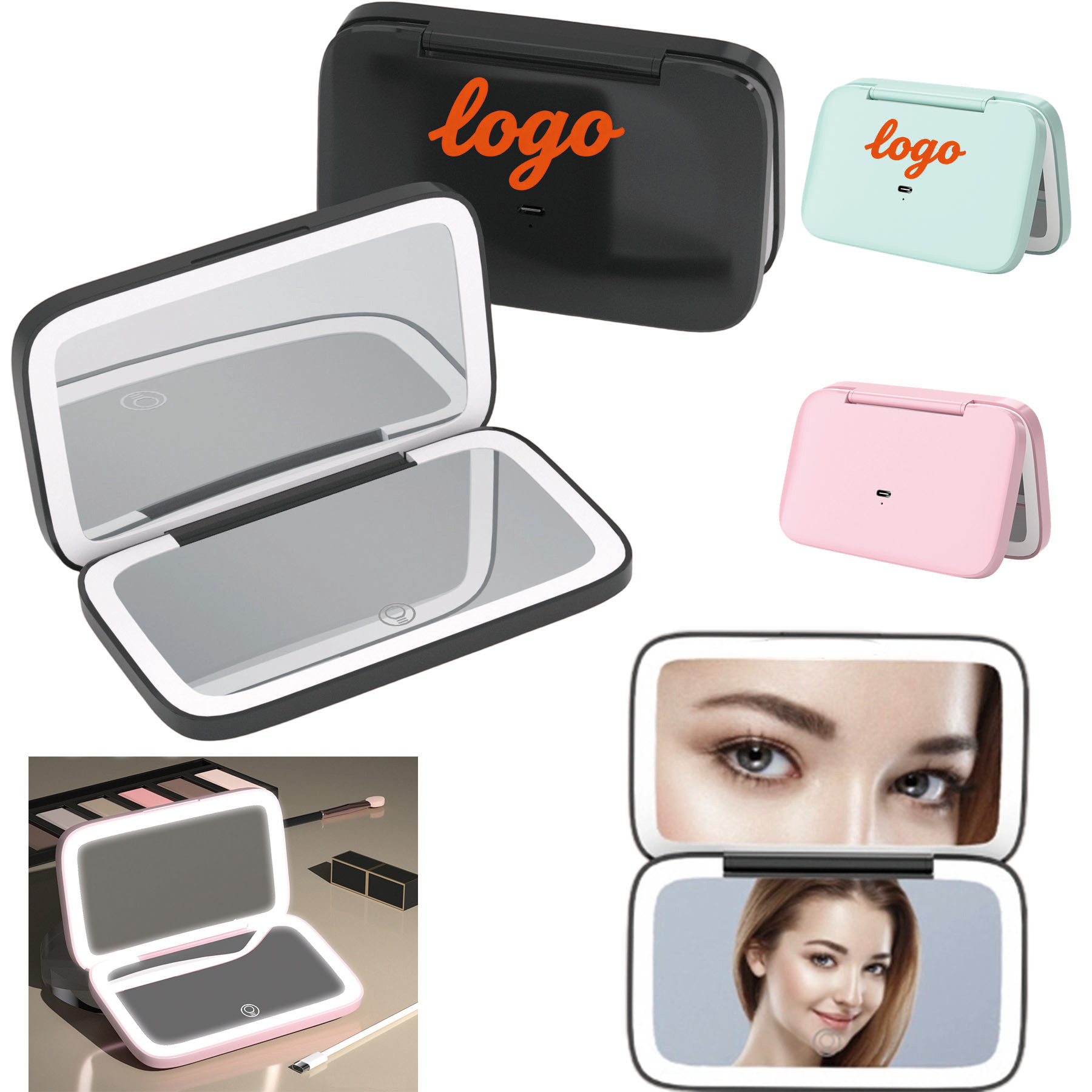 LED Portable Makeup Mirror