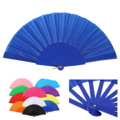 Colorful Plastic Folding Fan