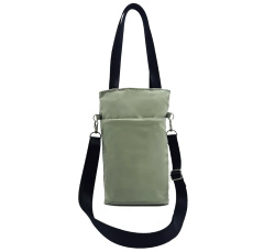 Vibrant Yellow Insulated Cup Sleeve Bag (Crossbody & Handheld)