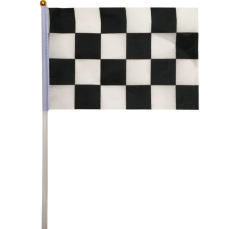 Single-Sided Handheld Stick Flag, 5.51 x 8.27 Inches