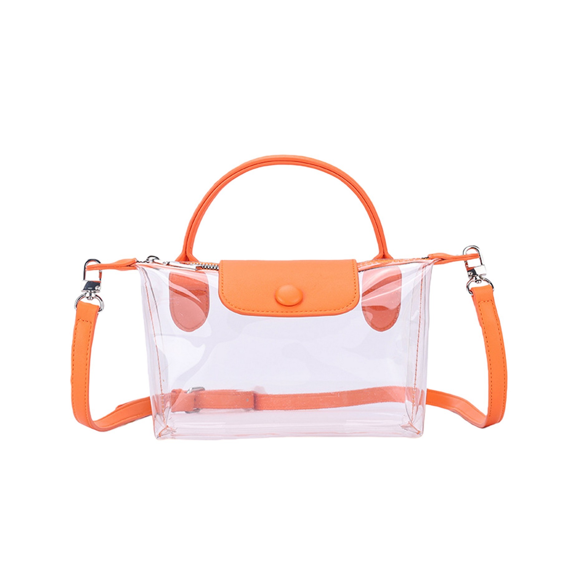 PVC Waterproof Clear Crossbody Bag