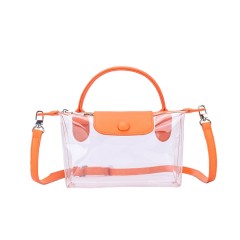 PVC Waterproof Clear Crossbody Bag