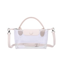 PVC Waterproof Clear Crossbody Bag