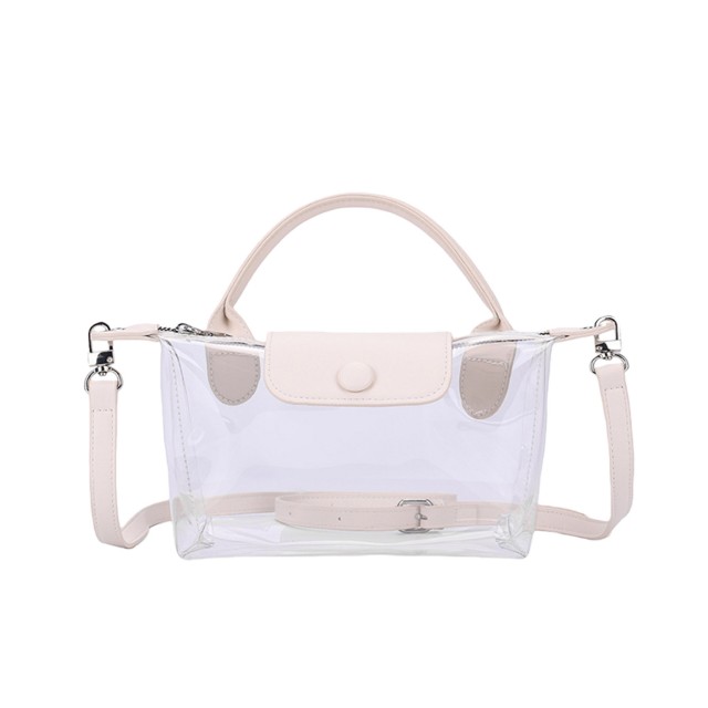 PVC Waterproof Clear Crossbody Bag