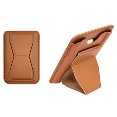 Magnetic Card Holder With Invisible Stand