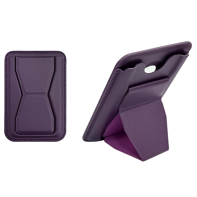 Magnetic Card Holder With Invisible Stand