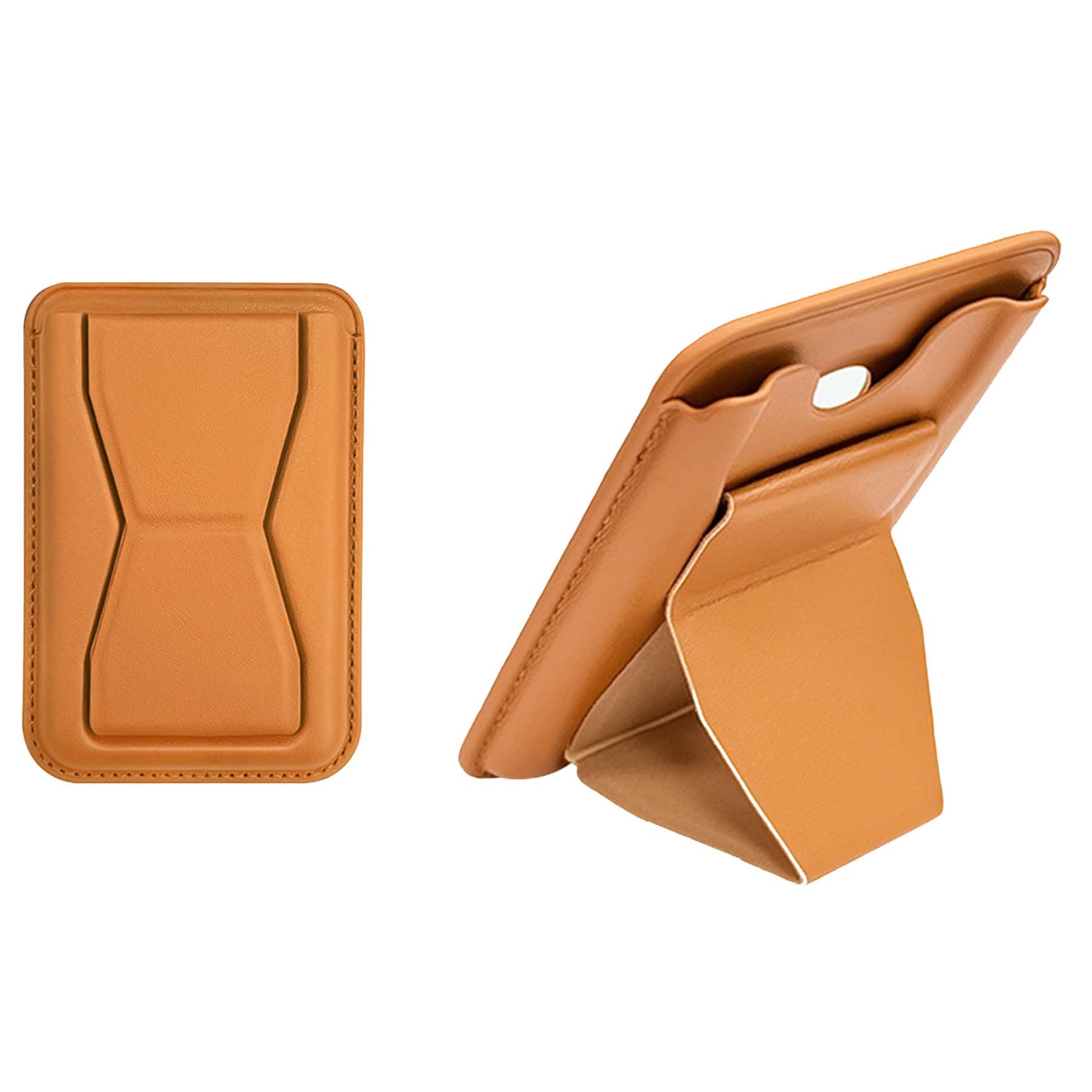 Magnetic Card Holder With Invisible Stand