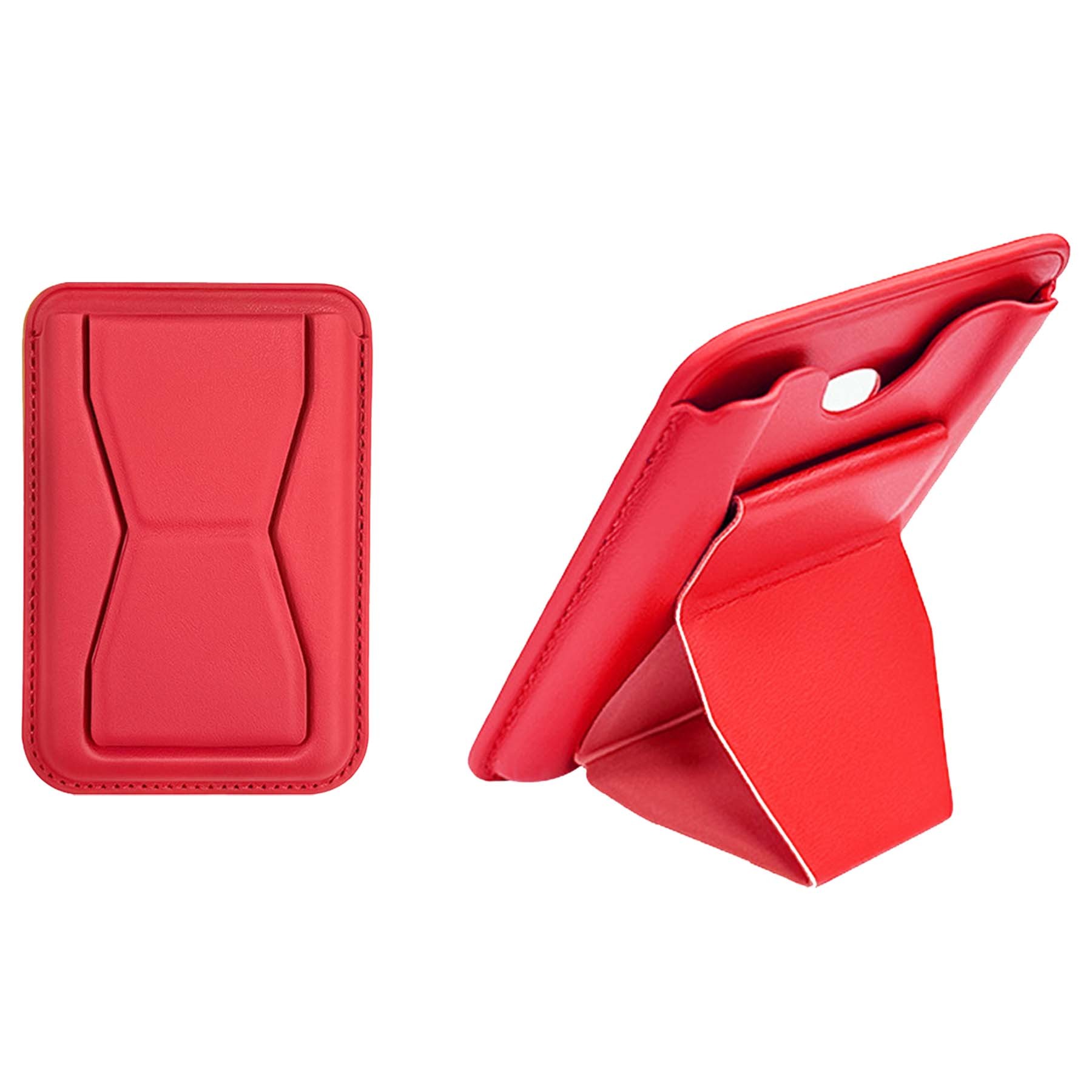 Magnetic Card Holder With Invisible Stand