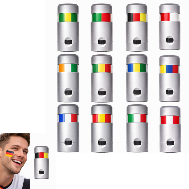 Convenient National Flag Face Painting