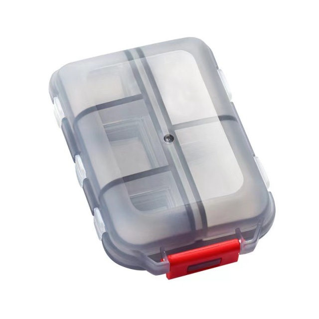 Portable Folding Weekly Pill Organizer Box
