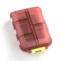 Portable Folding Weekly Pill Organizer Box