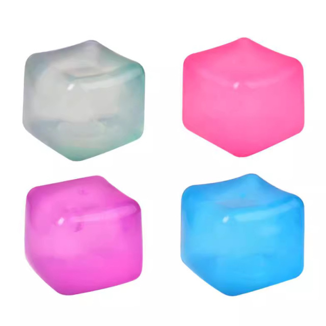 Square Jelly Ice Cube Maltose Squishy