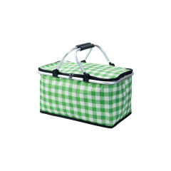 Foldable Insulated Picnic Basket Cooler